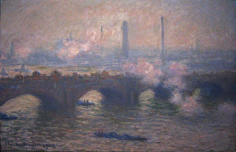 Claude Monet Waterloo Bridge China oil painting art